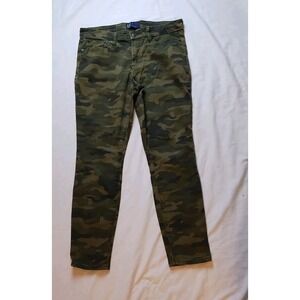 Gap Women's Capri Jeggings Pants Size 30 Camo Denim Camouflage Tapered Leg